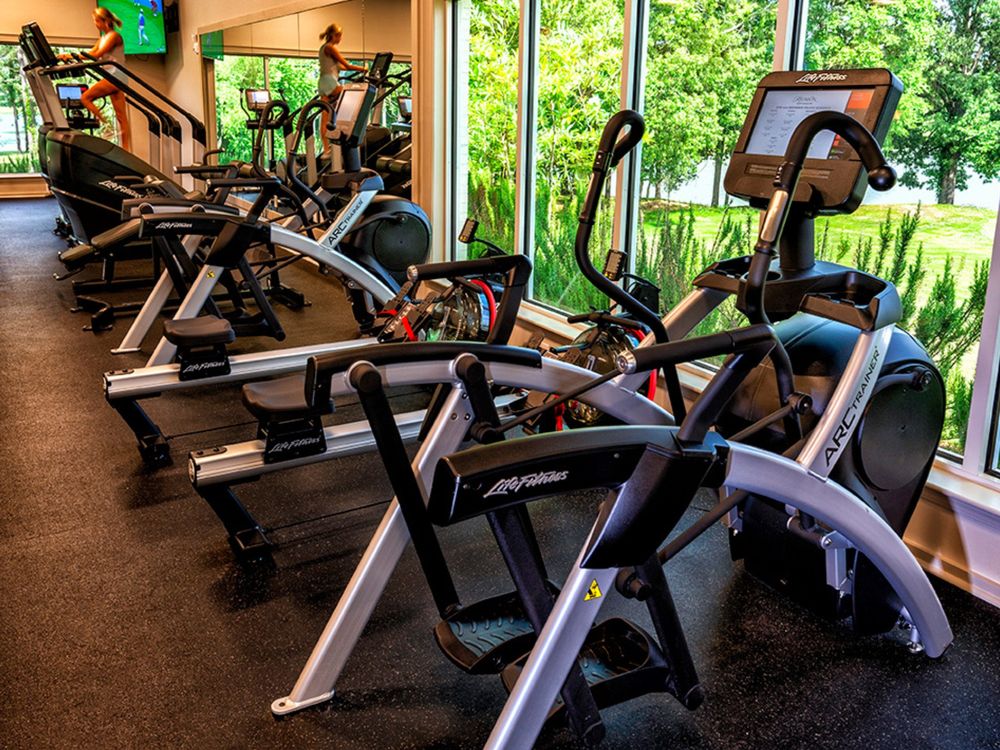 The fitness centre at Reunion